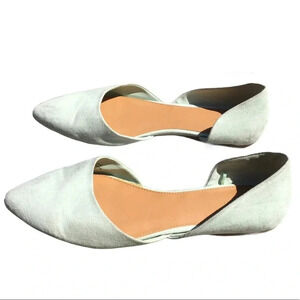 F21 Mint Green D’Orsay Ballet Flats Shoes Loafers